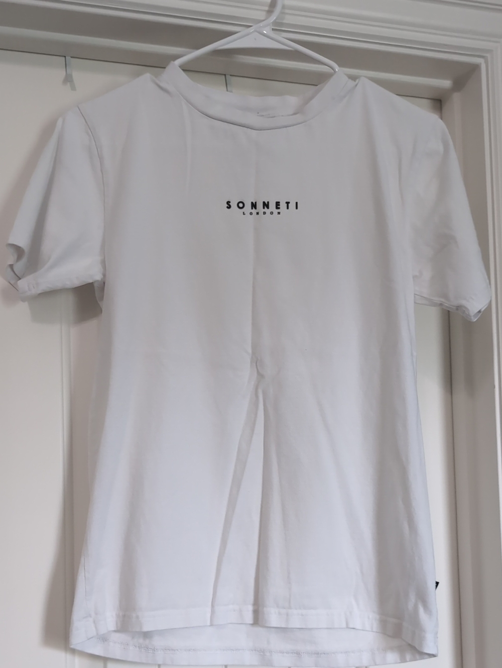 White Short Sleeve Sonneti London Tee